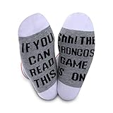 American Football Geschenk Fußball Fans Geschenk Lustige Geburtstag Geschenk Neuheit Fußball Socken Gr. M, B