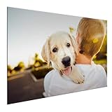 Ihr Metallbild selbst gestalten - Wandbilder auf Metall 20x30 cm - Personalisierte Geschenke - Fotogeschenke mit eigenem Foto - Wand deko Metall - Moderne Wanddeko Metall - Wanddekoration M