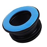 CJBIN Siphon Abflußrohr Gummimanschette, Ø 62 mm Aussen x Innen Ø 40mm Universal-WC-Abfluss und Flansch-Abflussrohr-Dichtungsring, Gummidichtung Universal-Abflussrohrdichtung Geruchsbeständig