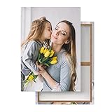 Estika Ihr Foto auf Leinwand, 20x30 cm, Schaffen Sie Wandbild mit Ihr Foto, Personalisierte Geschenk, Leinwand mit eigenem bild, Fotogeschenk selbst gestalten, Leinwand b