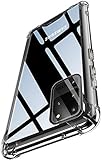 Andmo Schutzhülle für Galaxy S20 Ultra / S20 Ultra, transparent, strapazierfähig, mit weichem TPU-Stoßfänger, dünn, für Samsung Galaxy S20 Ultra 17,5 cm (6,9 Zoll), 2020, kristallk