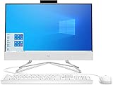 HP 1M5W5EA 22-df0005ng (21,5 Zoll / Full HD) All-in-One PC (AMD Athlon 3050U, 8GB DDR4 RAM, 256 GB SSD, AMD Radeon RX Vega 2, Windows 10) weiß