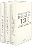 Jesus von Nazareth: 3 Bde., Ausgabe gebunden mit Schutzumschlag (Joseph Ratzinger Gesammelte Schriften)