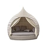 Liegeinsel Eye Catcher Lounge Harkers Island Wash Duo Weaving grau-weiÃŸ einseitig offen Liege Insel Loung