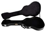 Rocktile Gitarrenkoffer für Halbakustik Gitarre ES-Style II - gepolstertes Hardcase - integriertes Innenfach - abschließbar - Gesamtlänge: 106 cm - Schw