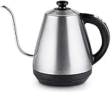NBLD 1L Wasserkocher Wasserkocher Einstellbare Temperaturisolierung Edelstahl Tropfkaffeemaschine Tee Teek
