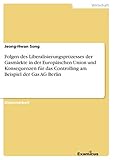 Folgen des Liberalisierungsprozesses der Gasmärkte in der Europäischen Union und Konsequenzen für das Controlling am Beispiel der Gas AG B