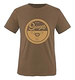 Comedy Shirts - Spinners - Motiv 3 - Herren T-Shirt - Braun/Hellbraun Gr. L