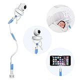 Kamera Halterung, Universal Baby Monitor Halter,Handyhalter, Kompatibel mit den meisten Babyphone (Blau)