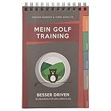 Mein Golf Training: Besser Driven - 18 Übungen für den Abschlag | Booklet für das Golf-Bag