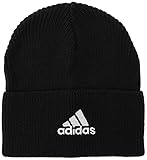 adidas Mens Tiro Woolie Hat, Black/White, OSFM