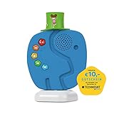 TechniSat TECHNIFANT Audioplayer und Nachtlicht für Kinder im Elefanten-Look (mit Audio-Inhalten bespielbares und wechselbares Hütchen, Bluetooth, Akku - kein Internet und kein Abo)