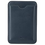 Case-Mate MagSafe Karten Leder Wallet für Apple iPhone 13 Kartenhalter [MagSafe Wallet aus veganem Leder | Extra starker Magnet | iPhone Wallet für Ausweis/Kreditkarte/Bargeld] - Admiral B