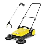 APH Reinigungstechnik Kärcher Kehrmaschine S 4 Twin inkl. Grobschmutzzange / 1.766-360.0