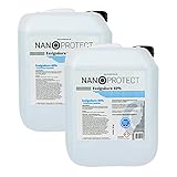 Nanoprotect Essigsäure 60% | 2 x 10 kg | Premium Qualität | Deutsche W