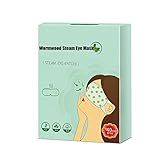 10 Stück Warme Augenmaske,Schattierung, Milder Dampf, Wermutgeschmack, Heißes Und Feuchtes Einweg-Isolierkissen, Lindern Augenermüdung, Schwellung