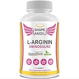 Shape Angel für Frauen - Vegane L-Arginin Kapseln - Aminosäure - Laktose- & Glutenfrei - Für Frauen 100% Natürlich - Laborgeprüft - Made in Germany