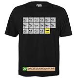 Batmanium - Herren T-Shirt für Geeks mit Spruch Motiv aus Bio-Baumwolle Kurzarm Rundhals Ausschnitt, Größe S