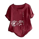 Damen Shirts Langarm Longshirt Damen Prime Wardrobe Damen Oberteile schulterfreie Oberteile Pullover Damen Herbst grünes Langarmshirt Damen hemdbluse Damen weiß Wein pulloverUJSQNDG