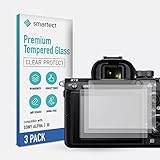 smartect Schutzglas kompatibel mit Sony Alpha 7 III [3 Stück] - Tempered Glass mit 9H Härte - Blasenfreie Schutzfolie - Anti-Kratzer Display