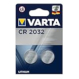 VARTA Batterien Electronics CR2032 Lithium Knopfzelle 2er Pack Knop