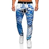 Herrenhosen Mode Hosen 3D Gedruckt Jogginghose Freizeithose Bunte Trainingshose Trainingsanzüge Männer Frauen Hosen-A_S