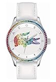 Lacoste Damen Quarz Armbanduhr mit Lederarmband 2000822
