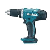 Makita DDF453Z Akku-Bohrschrauber, 18 V, Blau, Silb