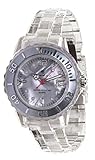 PT-381 Herren-Armbanduhr, transparent, aus Polycarbonat Armband g