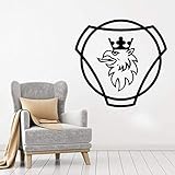 57X60Cm, Wand Tattoo, Wandaufkleber, Art Decal Dekor Poster Scania Diy Curving Abnehmbare Vinyl Home Living Decke Office Fenster Schlafzimmer Dekoration Wandbild Aufkleb