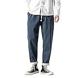 Jogginghose Herren Jeans Hose Chino Cargo Hose Stretch Jeanshosen Männer Haremshose Hip Hop Teenager Arbeitshose Trainingshose Stretch Slim Fit Freizeithose D