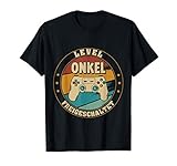 Herren Onkel Level Loading Schwangerschaft Verkünden Baby Party T-S