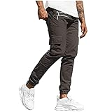 JIOJIO Herren Hose Cargo Hose Jogging-Hose Herren Stretch Jogger Cargo Chino Jeans Herren Hosen Slim Fit Casual Jogger Sporthose Freizeithose Cargo Chino Jeans H