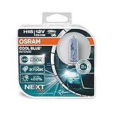 Osram COOL BLUE® INTENSE H15, +20% mehr Helligkeit, bis zu 3.700K, Halogen-Scheinwerferlampe, LED-Look, Duo Box (2 Lampen), 64176CBN-HCB