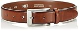 MLT Belts & Accessoires Amsterdam Gürtel, Braun (Cognac 6700), 75