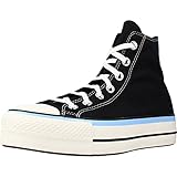 Converse Plateau Hi Sneaker, Schwarz-blauer Reiher, 39.5 EU