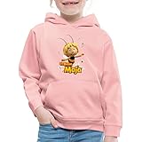 Spreadshirt Die Biene Maja 3 Film Logo Kinder Premium Hoodie, 98-104,