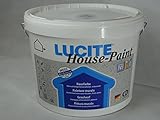 LUCITE House-Paint 5L Universal Fassadenfarbe, weiss,