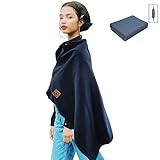 ASZX USB-Heizschal, BüRo-Heizdecke, Waschbare Heizdecke, BüRo-Heizungs-Samtschal, Geeignet FüR Zuhause Und Im Freien,B