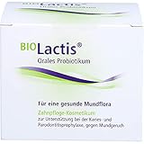 Biolactis orales Probiotikum Pulver | Probiotikum für gute Mundpflege | Gegen Zahnfleischentzündung, Karies und Mundgeruch | Für frischen Atem und eine gute Mundflora | 30g