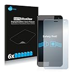 Savvies 6X Schutzfolie kompatibel mit Haier HaierPhone G31 Displayschutz-Folie Ultra-transp