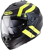 Helm Caberg Duke II SuperleGEND matt schwarz/gelb neon XS