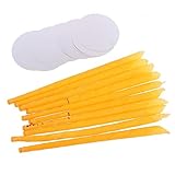 1. 0pcs. Duftstoffe Bienenwachs Kerzen Ohr Codering Therapy Ohrwachs Reinigungskegel Hohl Kerze Wachs Ohrkit (Color : A)