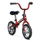 Chicco Red Bullet Laufrad für Kinder 2-5 Jahre, Kinder Laufrad fürs Gleichgewicht, mit höhenverstellbarem Sattel und Lenker, max. 25 kg, Rot - Spielzeug für Kinder 2-5 J