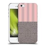 Head Case Designs Offiziell Offizielle LebensArt Texturkontrast Verschiedene Roségold Soft Gel Handyhülle Hülle kompatibel mit Apple iPhone 5 / iPhone 5s / iPhone SE 2016