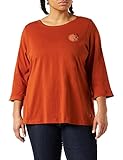 TOM TAILOR MY TRUE ME Damen 1028626 T-Shirt, 28332-Rust Brown, 50