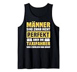 Taxifahrer Mann Taxi Fahren Taxischein Taxifahrer Tank Top