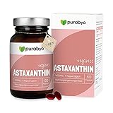 Natürliches ASTAXANTHIN vegan | im Glas | mit Oxidationsschutz in MCT-Öl | 4 mg reines Astaxanthin hochdosiert | Aus der Atacama-Wüste | 2-Monatsversorgung | aus Haematococcus Pluvialis-Mikroalg