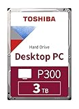 Toshiba P300 Interne Festplatte SATA III, 3 TB (wiederaufbereitet)