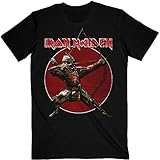 Iron Maiden T Shirt Senjutsu Eddie Archer Rot Circle Nue offiziell H